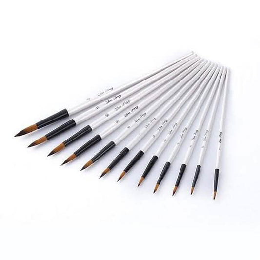 12-Piece Set: Artist Watercolor Painting Brushes DailySale