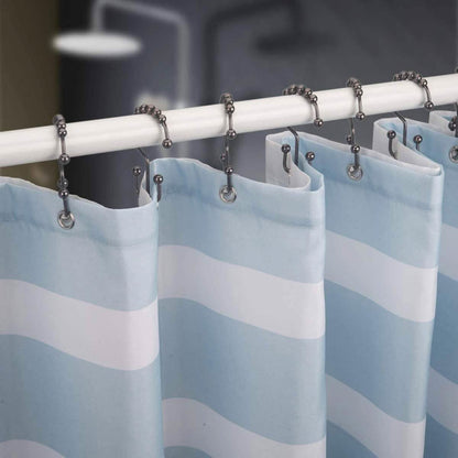 12-Piece Set: Titanker Shower Curtain Hooks Rings DailySale