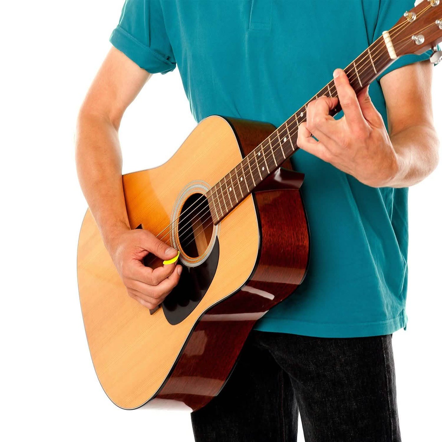 12-Piece: Standard Acoustic Electric Plectrums Guitar Picks DailySale