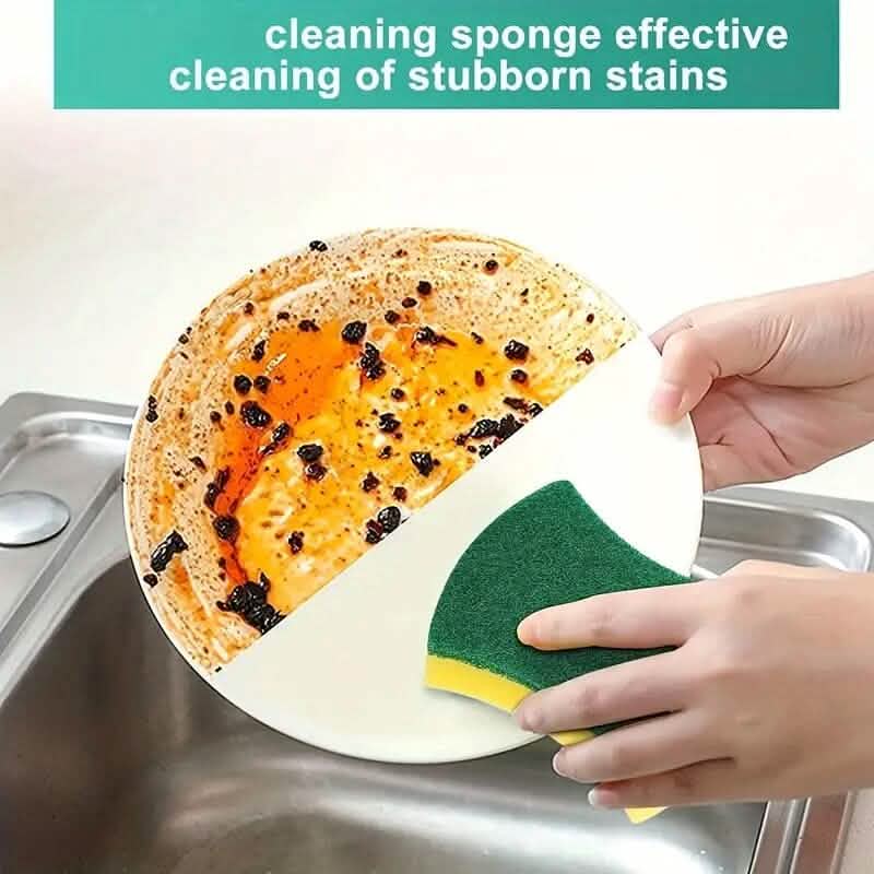 12-Piece: Ultra-Fine Microfiber Kitchen Cleaning Sponge DailySale