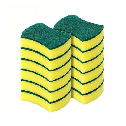 12-Piece: Ultra-Fine Microfiber Kitchen Cleaning Sponge DailySale