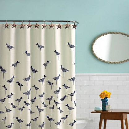 12-Pieces: Anti-Rust Star Decorative Shower Curtain Hooks DailySale
