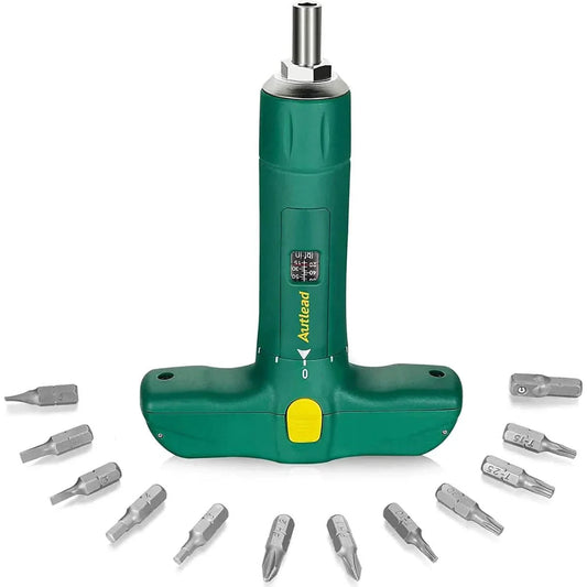 12-Pieces: AUTLEAD Torque Screwdriver, T-shape Torque Wrench DailySale