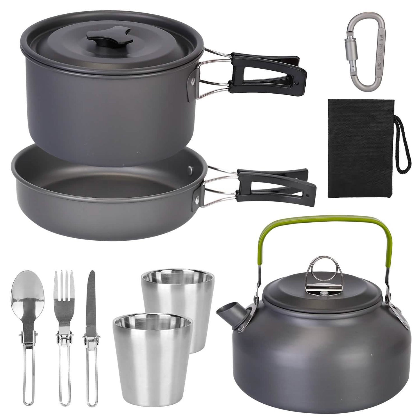 12-Pieces: Camping Cookware Set DailySale