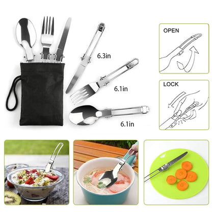 12-Pieces: Camping Cookware Set DailySale