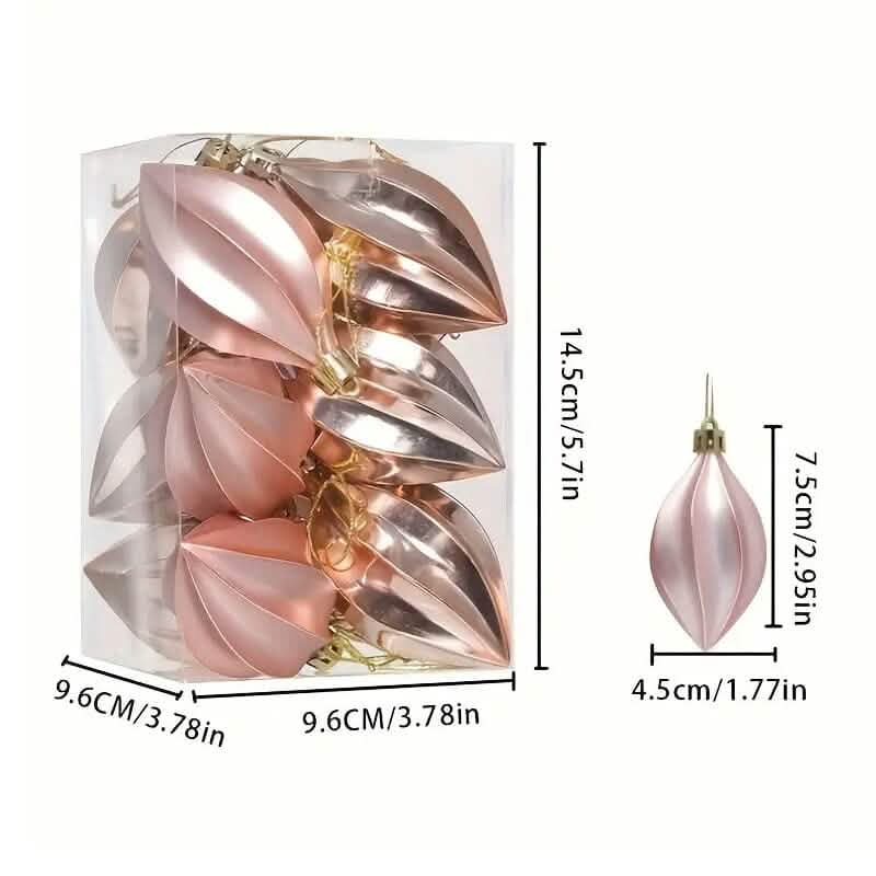 12-Pieces: Christmas Tree Pendant Decorations DailySale
