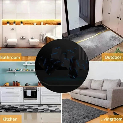 12-Pieces: Double Sided Non-Slip Rug Pads Rug Tape Stickers DailySale
