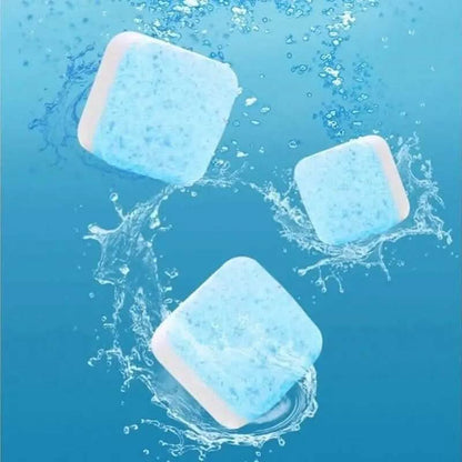 12-Pieces: Effervescent Washing Machine Cleaner Tablets DailySale