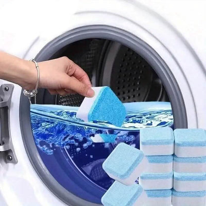 12-Pieces: Effervescent Washing Machine Cleaner Tablets DailySale