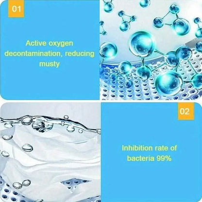 12-Pieces: Effervescent Washing Machine Cleaner Tablets DailySale