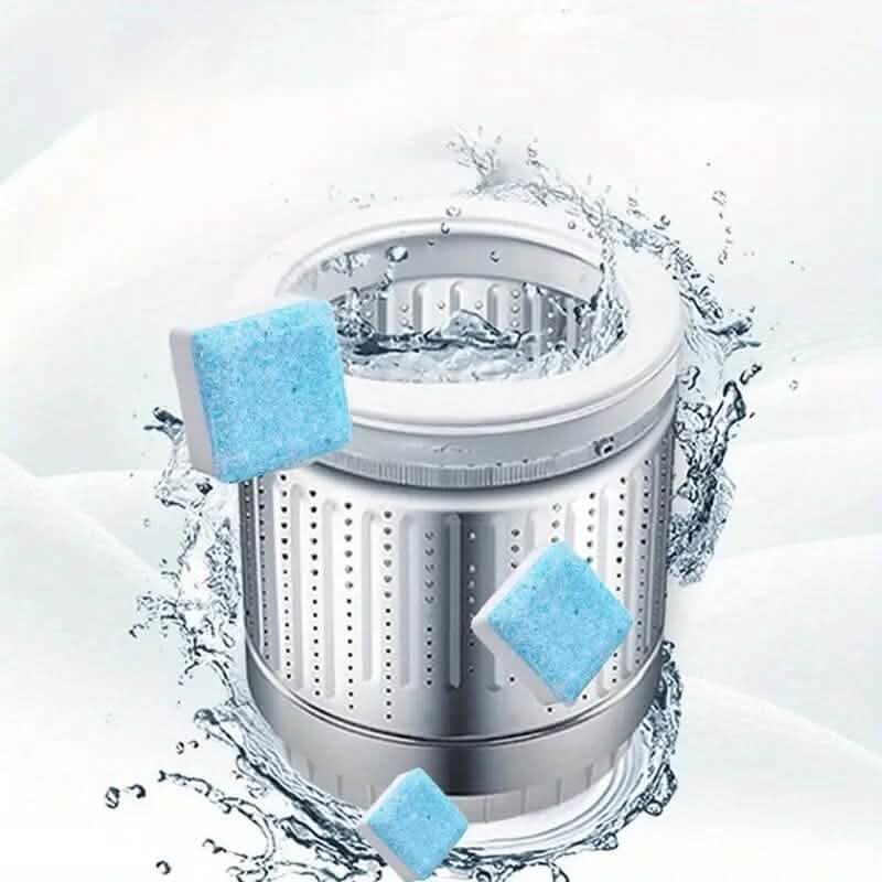12-Pieces: Effervescent Washing Machine Cleaner Tablets DailySale