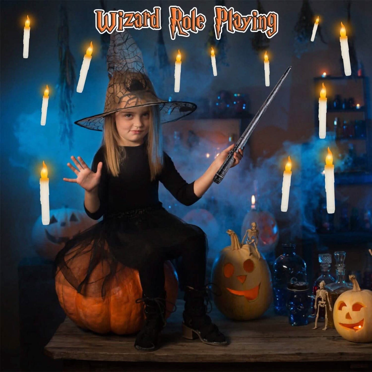 12-Pieces: Flameless LED Magic Floating Candles DailySale