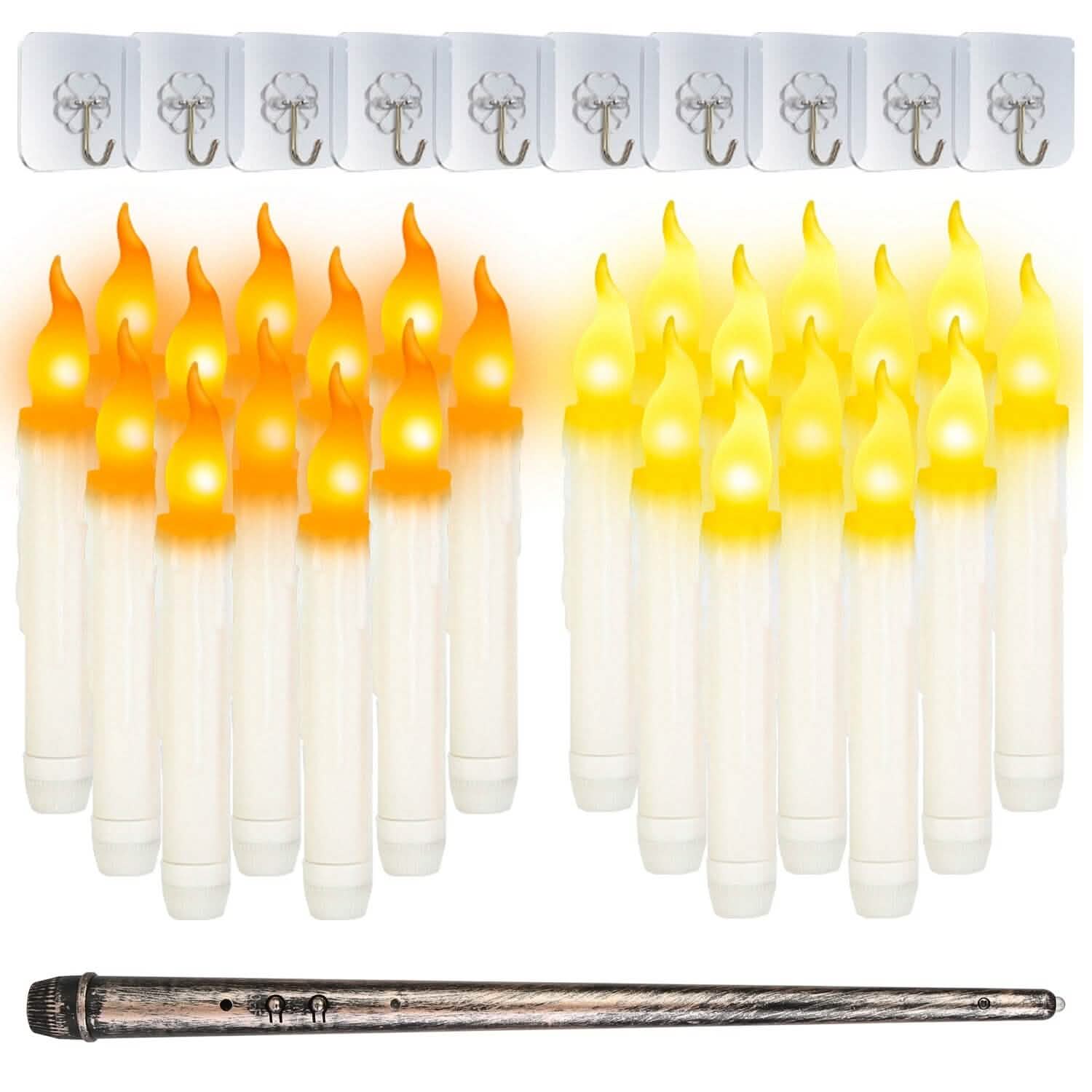12-Pieces: Flameless LED Magic Floating Candles DailySale