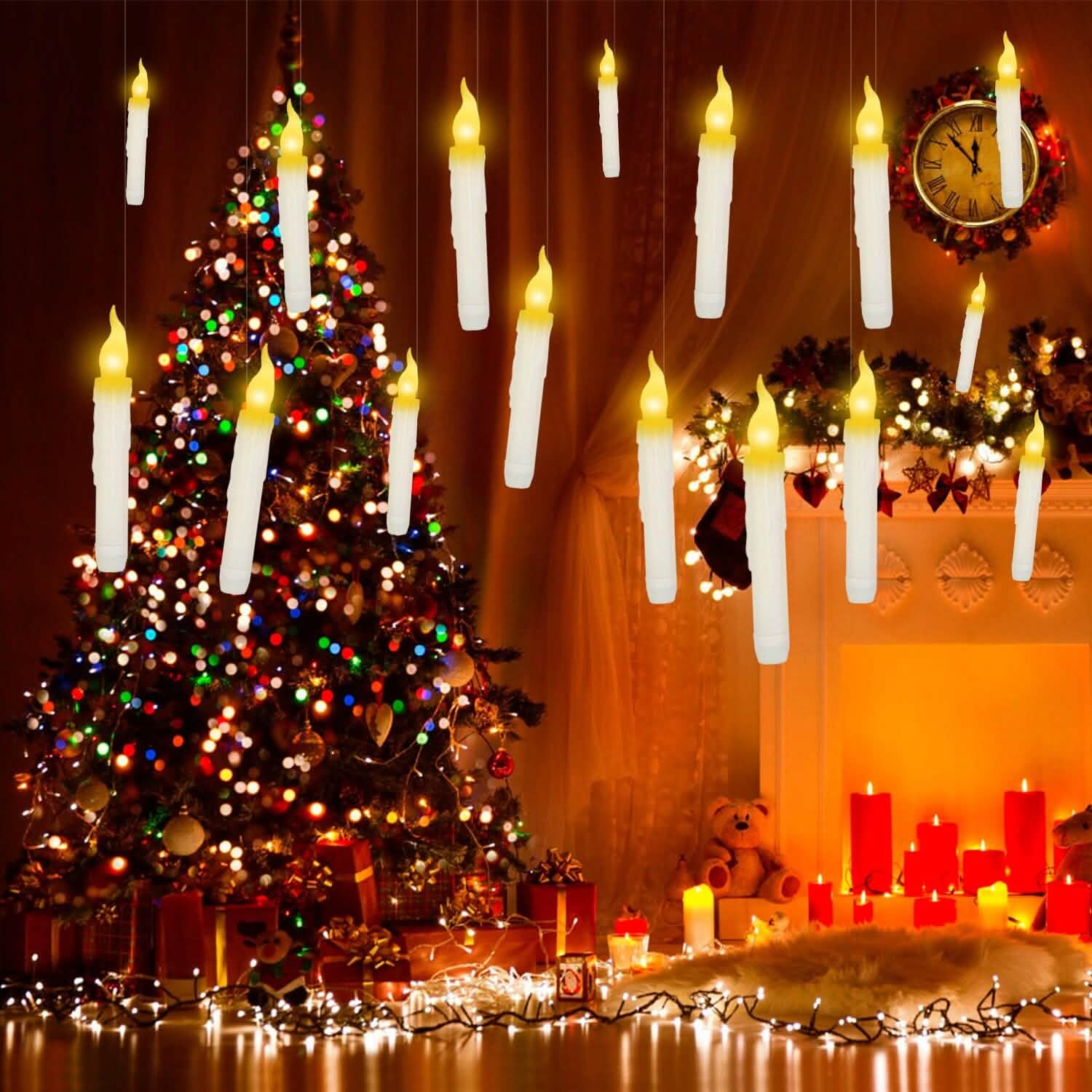 12-Pieces: Flameless LED Magic Floating Candles DailySale