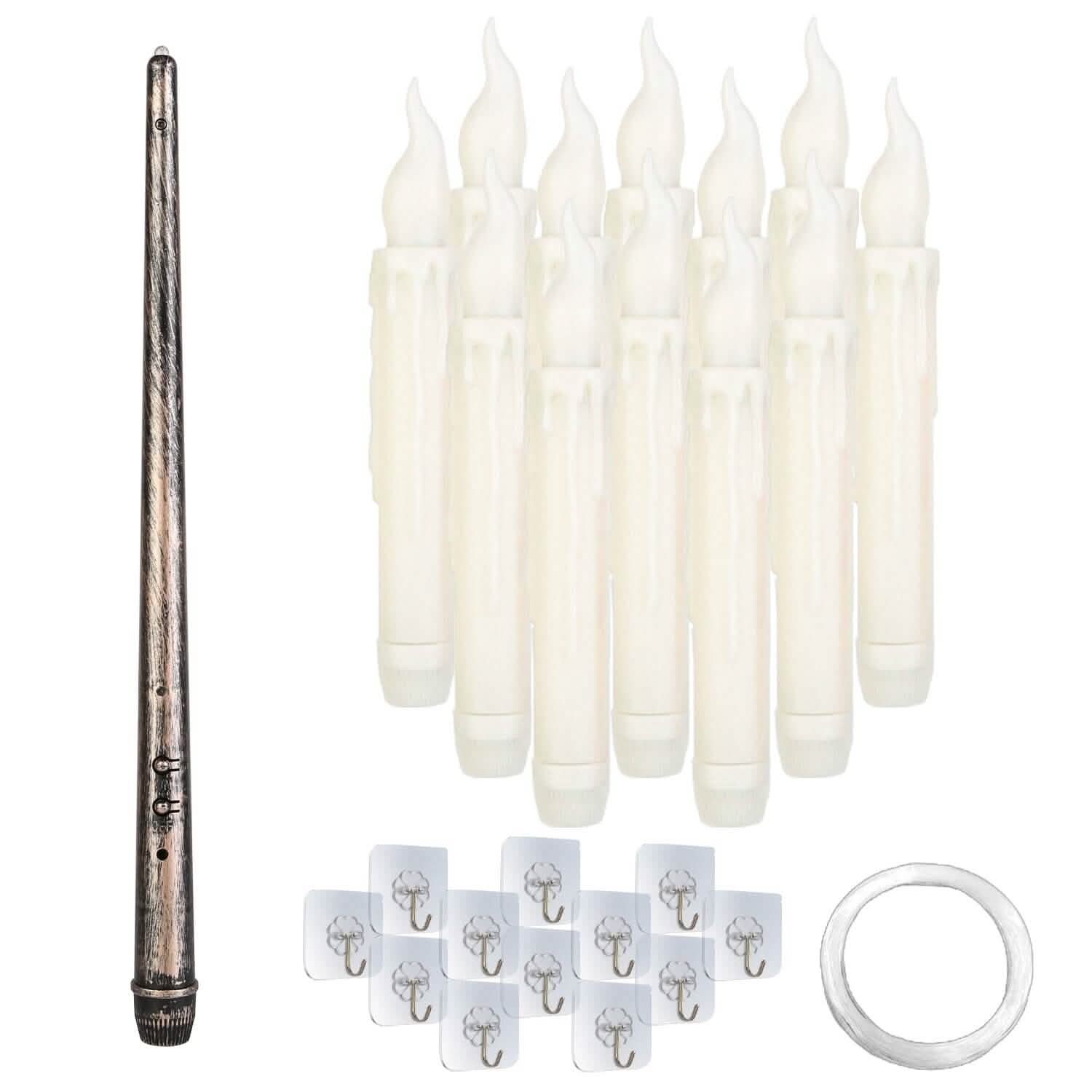 12-Pieces: Flameless LED Magic Floating Candles DailySale