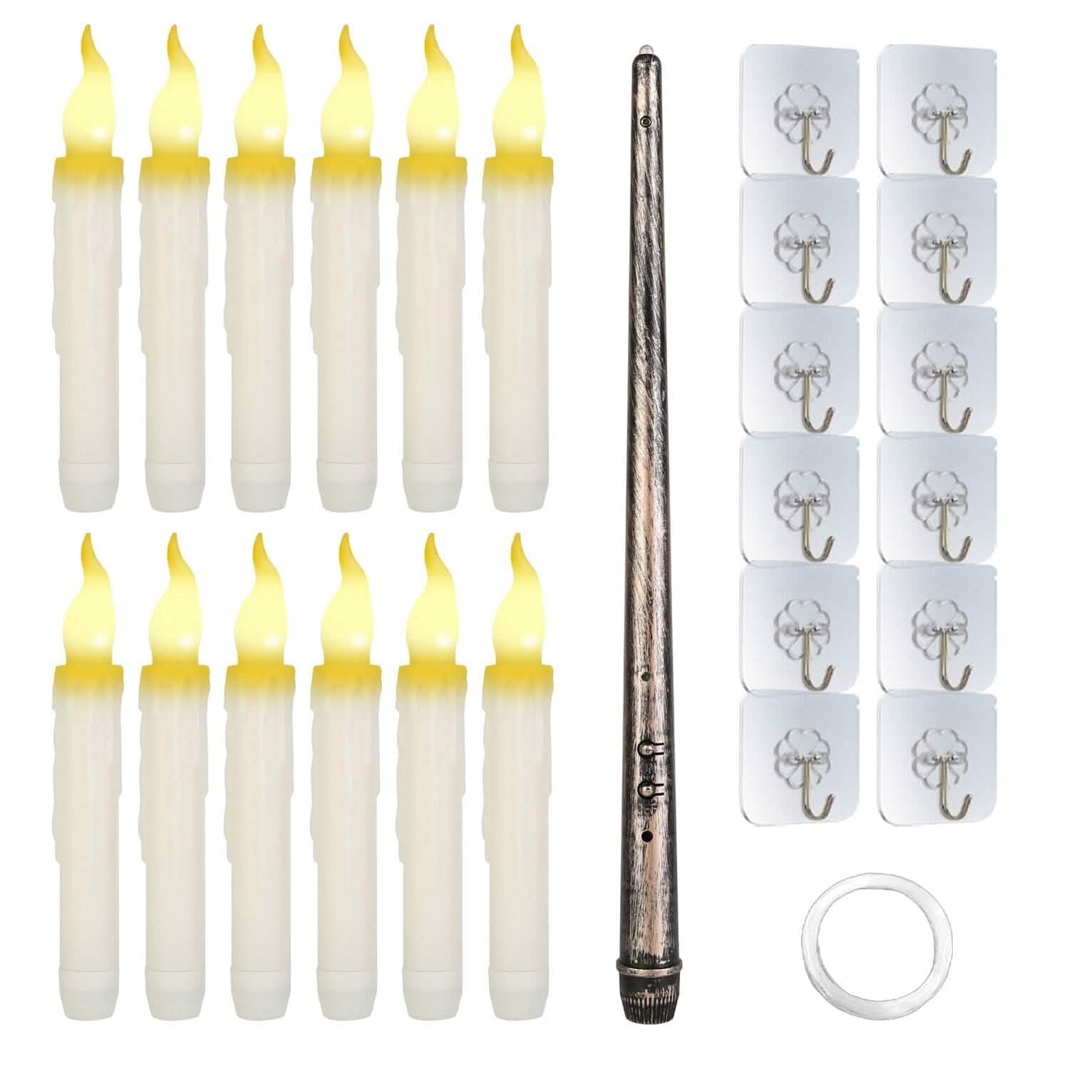 12-Pieces: Flameless LED Magic Floating Candles DailySale
