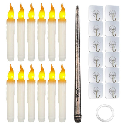 12-Pieces: Flameless LED Magic Floating Candles DailySale