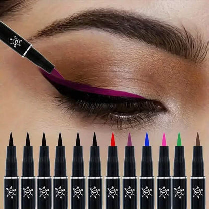 12-Pieces: Luxurious Waterproof Long-Wearing Liquid Eyeliner Set DailySale