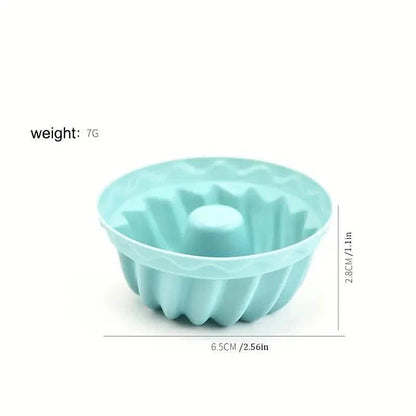 12-Pieces: Silicone Heritage Bundtlette Cake Mold DailySale