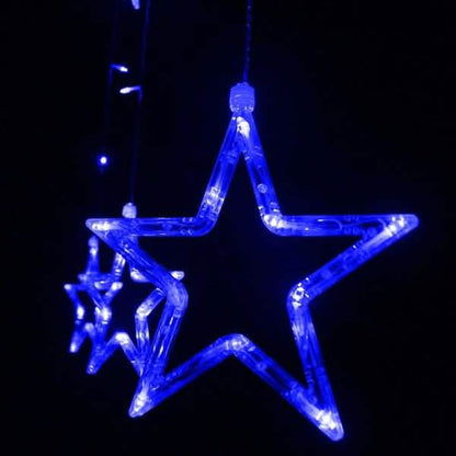 12 Stars 138 LED Curtain String Lights DailySale