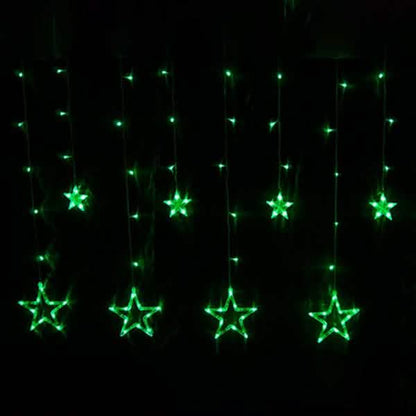 12 Stars 138 LED Curtain String Lights DailySale