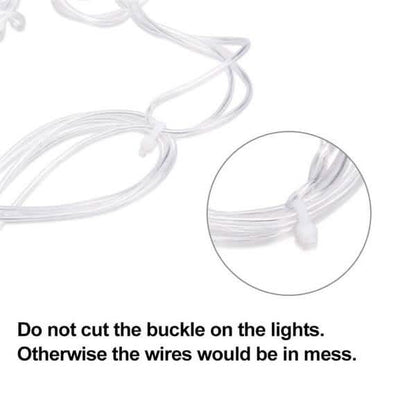 12 Stars 138 LED Curtain String Lights DailySale