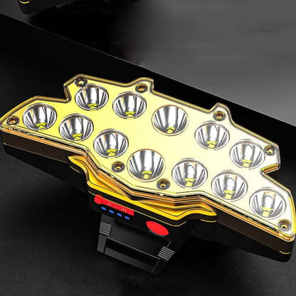 12 x P90 LED Headlamp USB Rechargeable Long Shoot 4 Modes DailySale