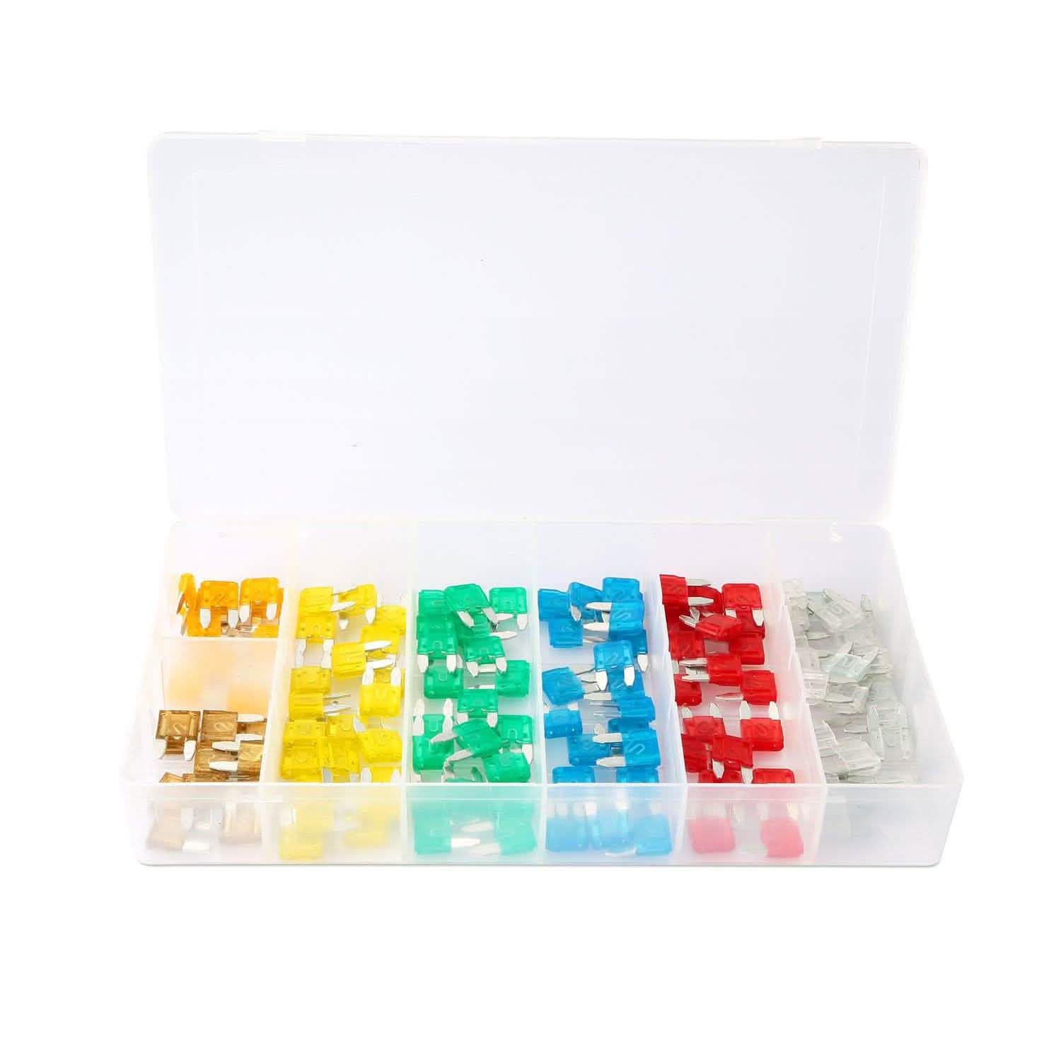 120-Pieces: Mini Auto Blade Fuse Set DailySale