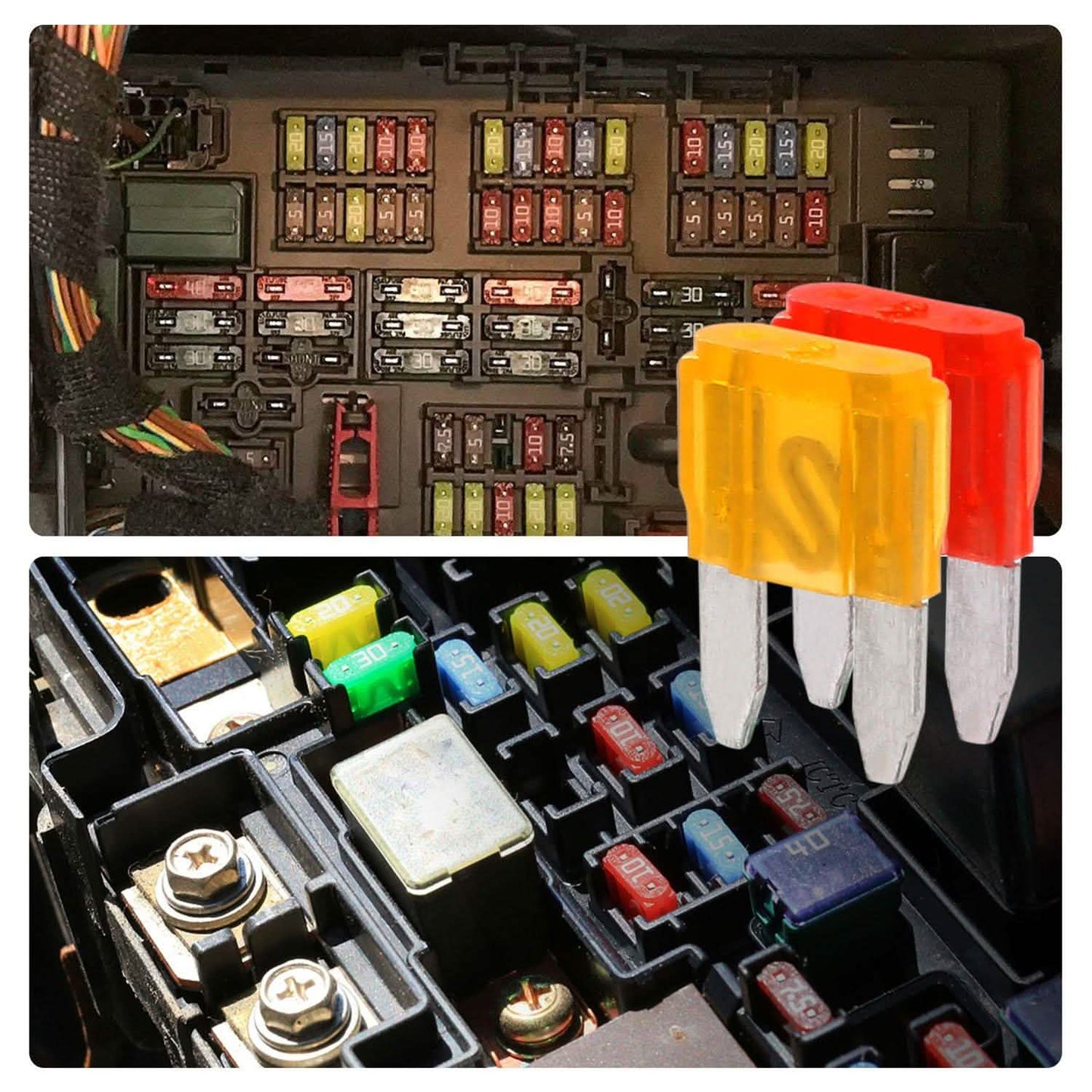 120-Pieces: Mini Auto Blade Fuse Set DailySale
