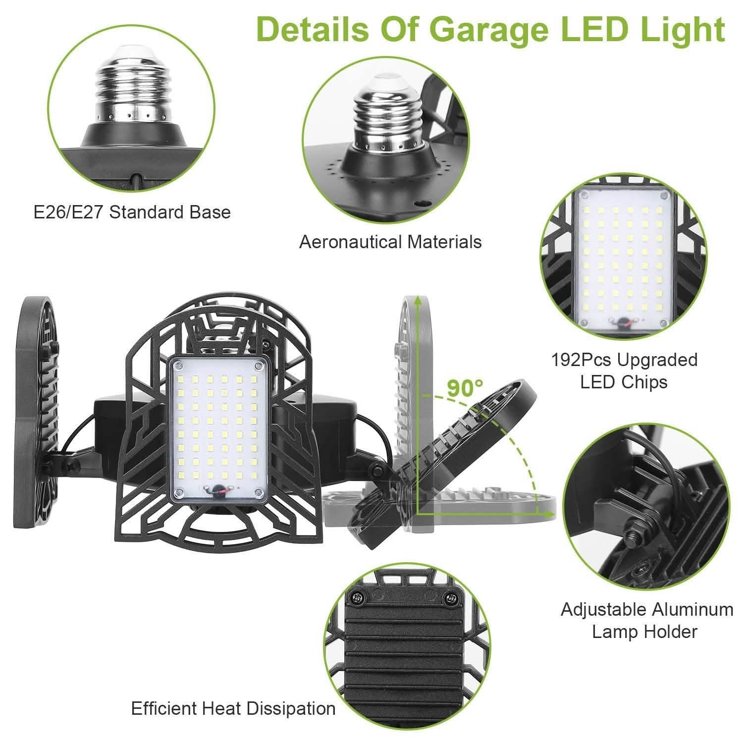 12000LM LED Garage Light DailySale