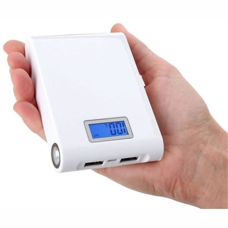 12,000mAh Safe External Battery PowerBank and Flashlight DailySale