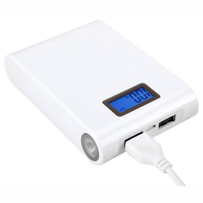 12,000mAh Safe External Battery PowerBank and Flashlight DailySale
