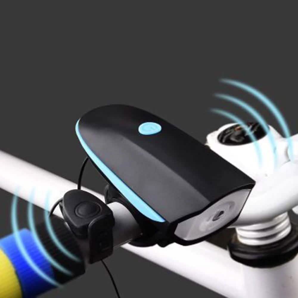 1200mAh Rechargeable Bike Headlight with Horn DailySale