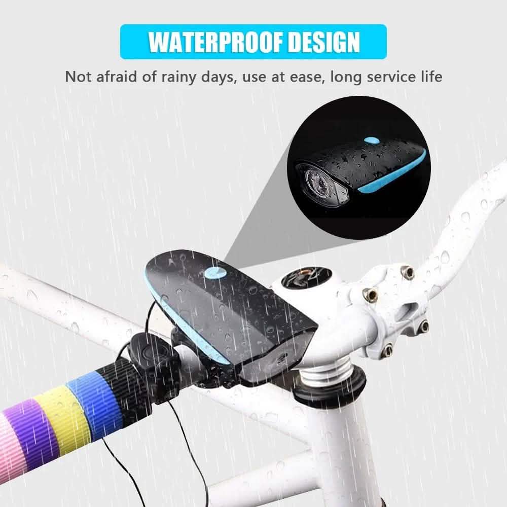 1200mAh Rechargeable Bike Headlight with Horn DailySale