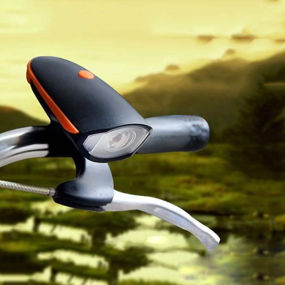 1200mAh Rechargeable Bike Headlight with Horn DailySale