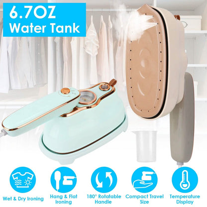 1200W Foldable Handheld Clothes Iron Steamer DailySale