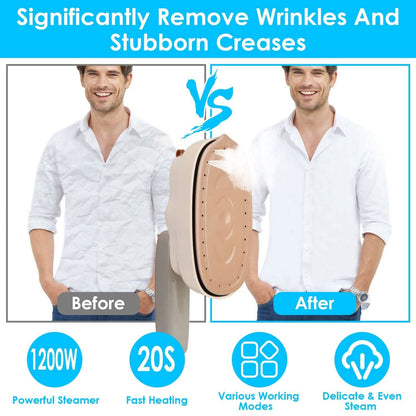 1200W Foldable Handheld Clothes Iron Steamer DailySale