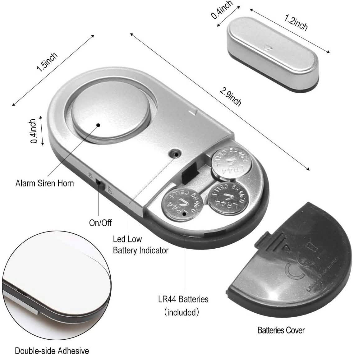 120DB Door Window Alarm DailySale