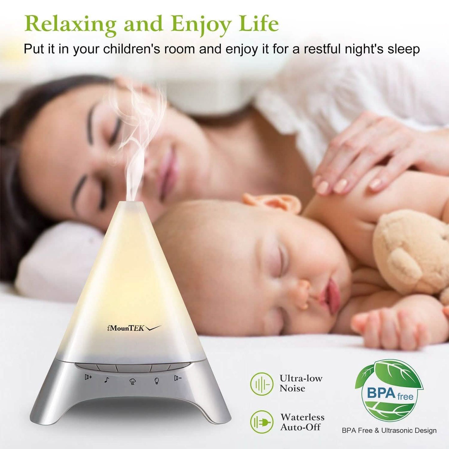 120ml Cool Mist Humidifier Ultrasonic Aroma Essential Oil Diffuser DailySale