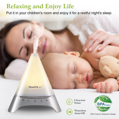 120ml Cool Mist Humidifier Ultrasonic Aroma Essential Oil Diffuser DailySale