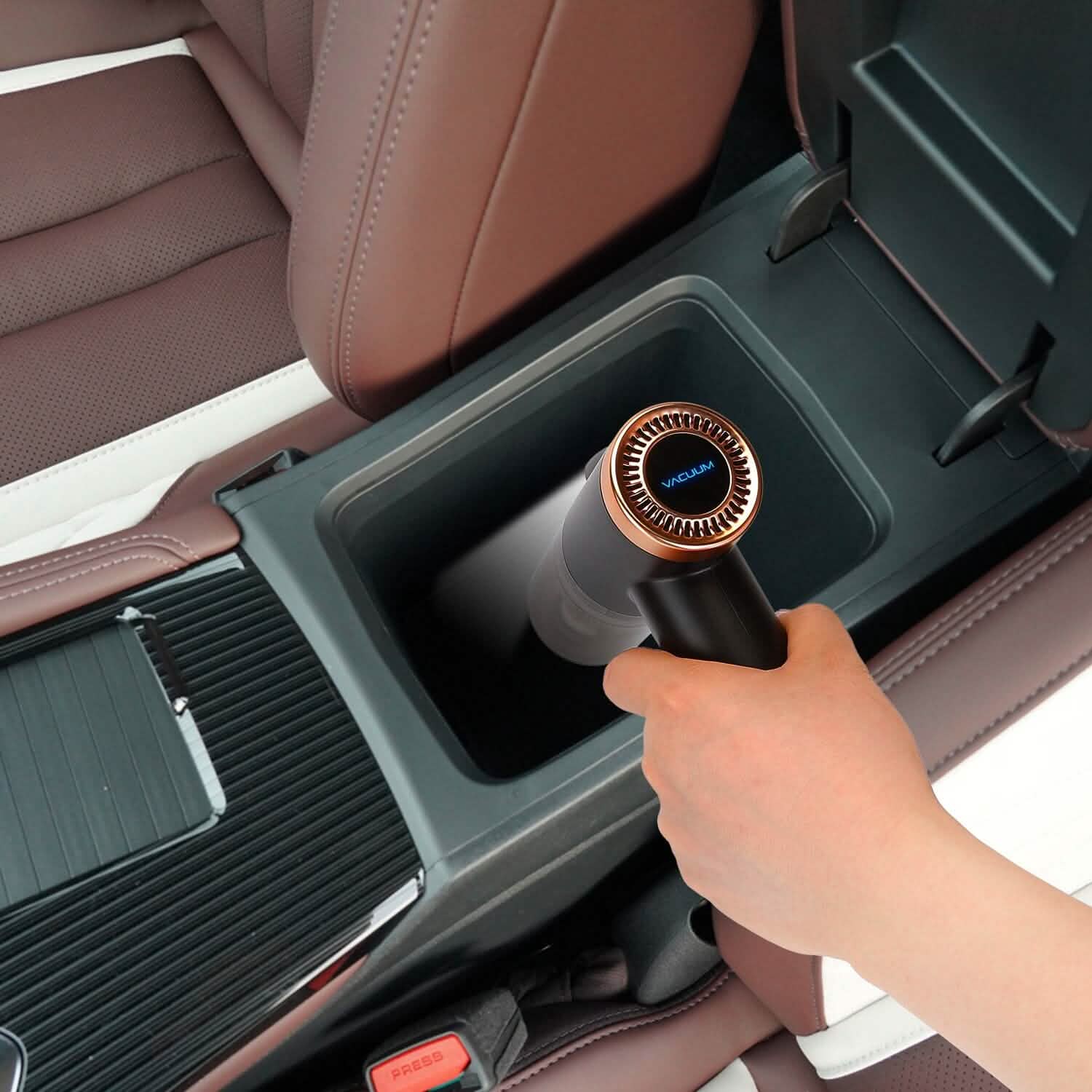 120W 9000PA Cordless Handheld Car Vacuum Cleaner with Searchlight DailySale