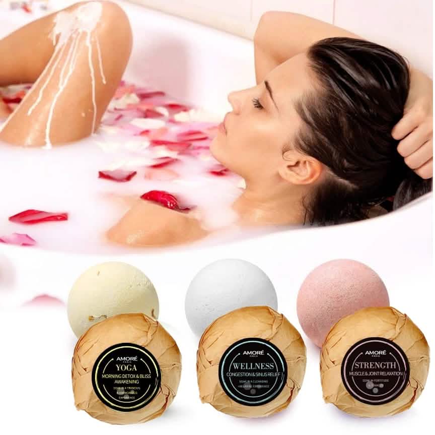 6-Piece Set: Organic Handmade Bath Bombs DailySale