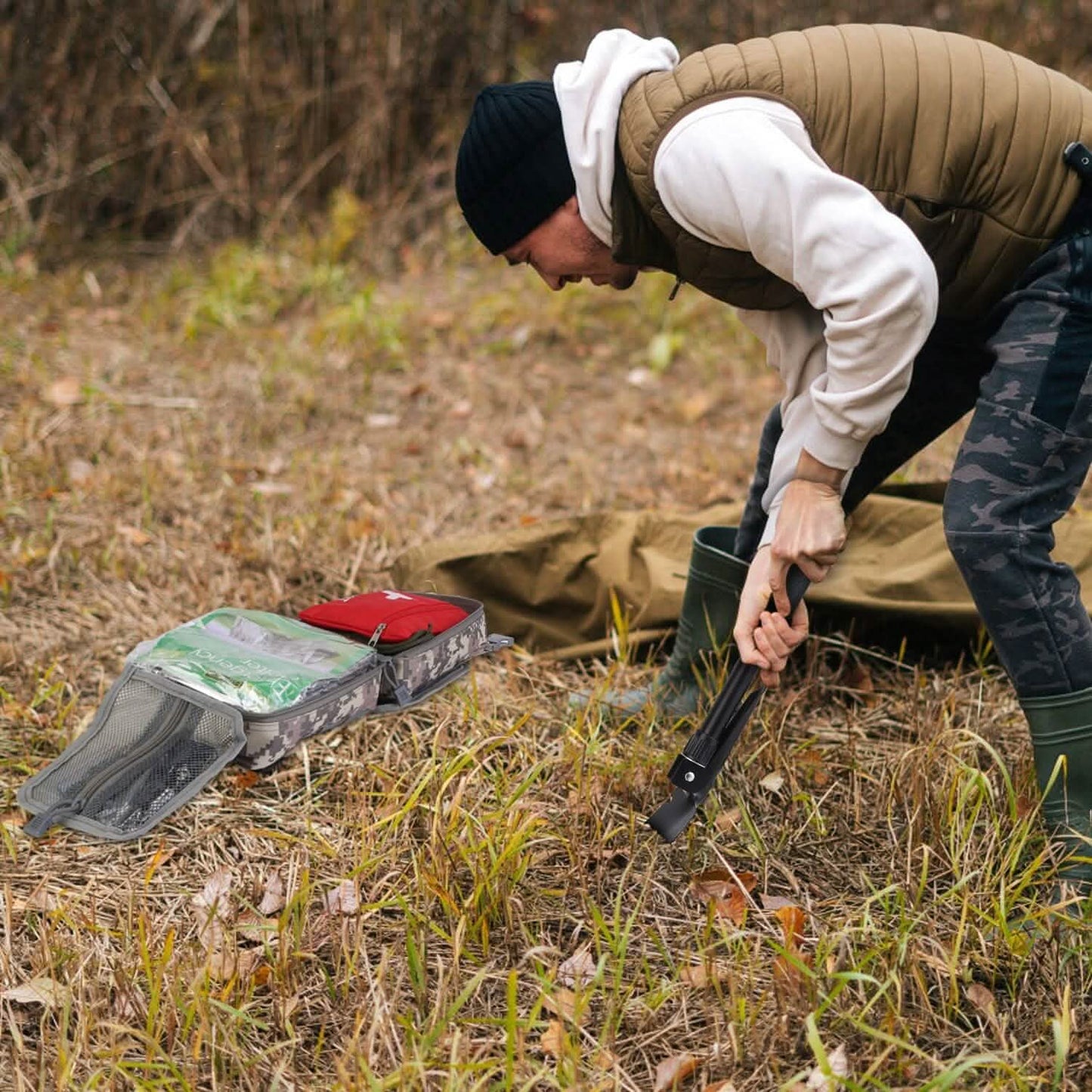 125-Pieces: Emergency Survival Gear Tactical for Outdoor Adventure DailySale