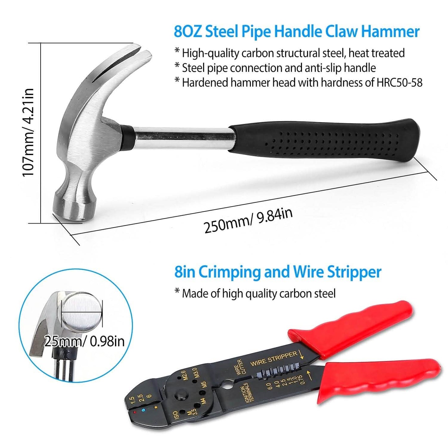129-Pieces Set: Household Hand Tool Set DailySale