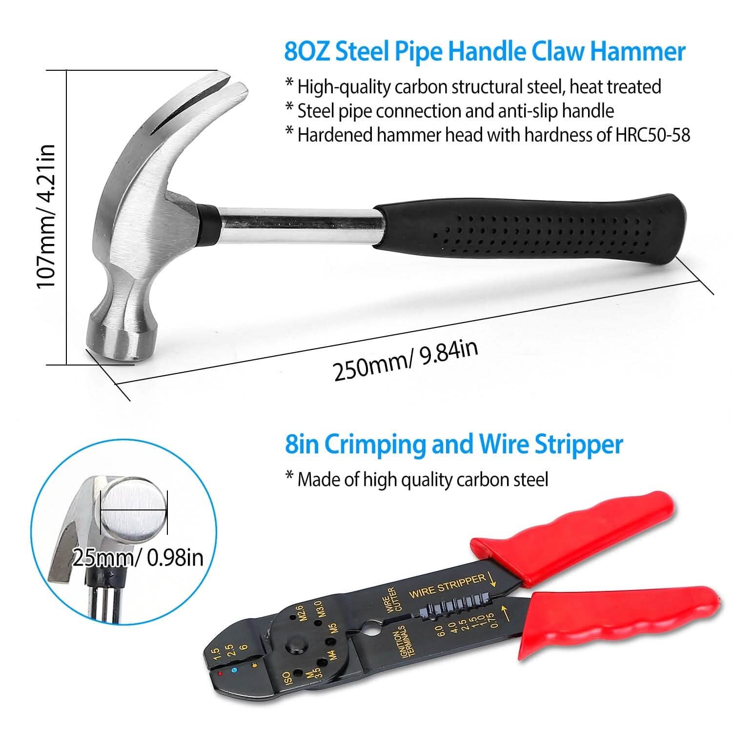 129-Pieces Set: Household Hand Tool Set DailySale