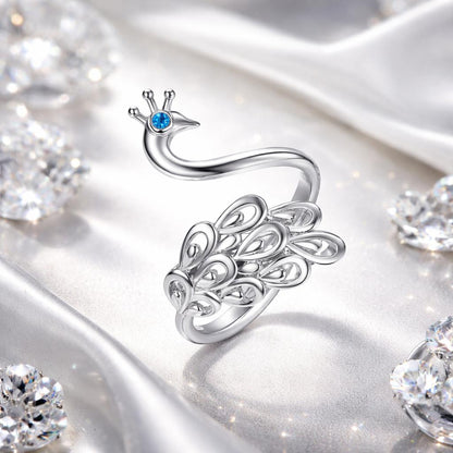 925 Sterling Silver Plated Platinum Pavé Setting CZ Ring for Women Bids.com