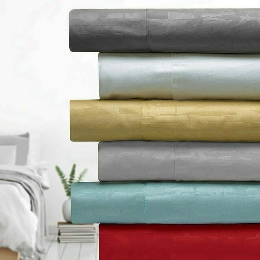 4-Piece Set: Bamboo 1800 Count Embossed Design DailySale
