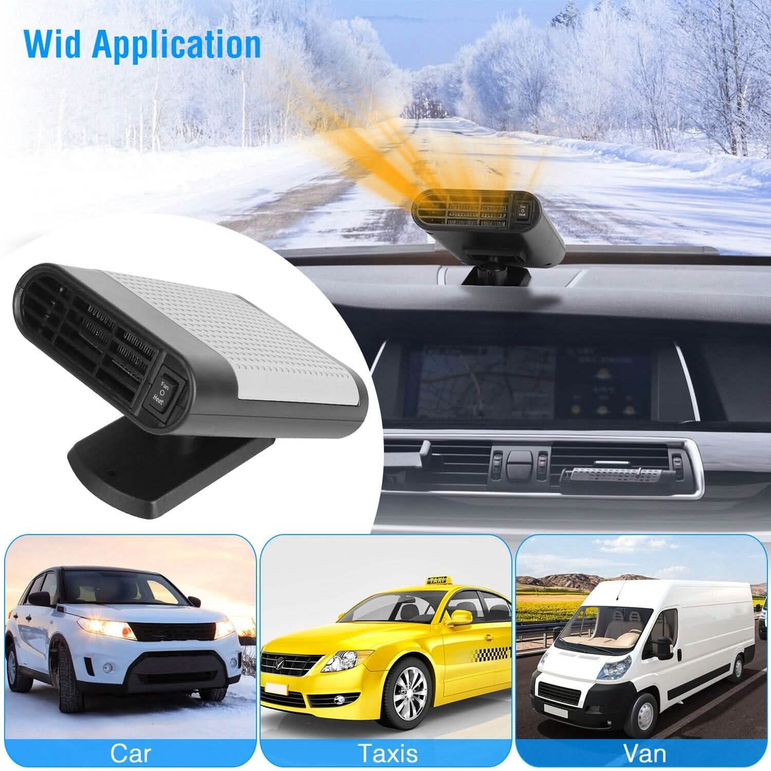 12V 150W Portable Car Heater DailySale