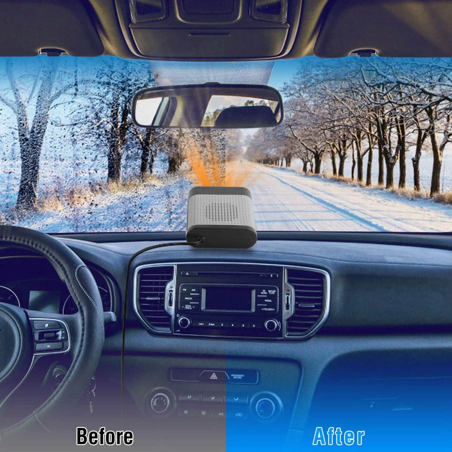 12V 150W Portable Car Heater DailySale