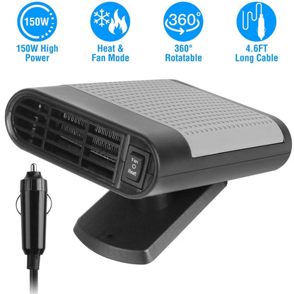 12V 150W Portable Car Heater DailySale
